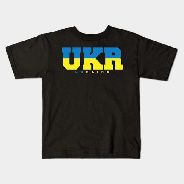 ukraine Kids T-Shirt by BAOM_OMBA